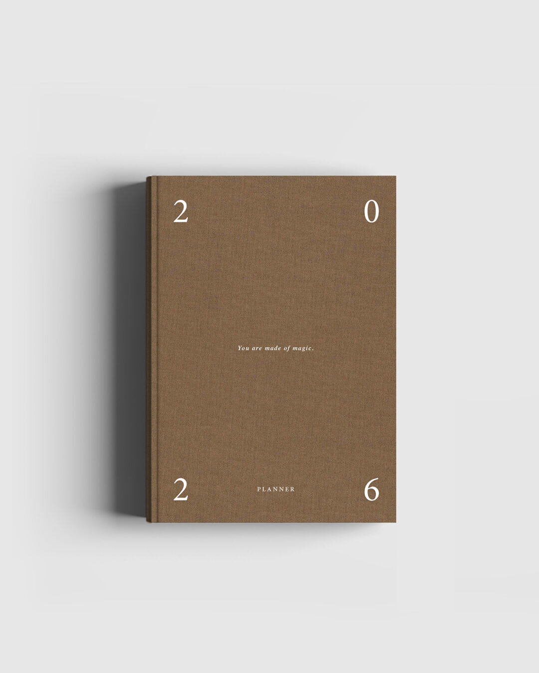 Cozy Planner 2026 – Coffee – "You are made of magic." (preorder)
