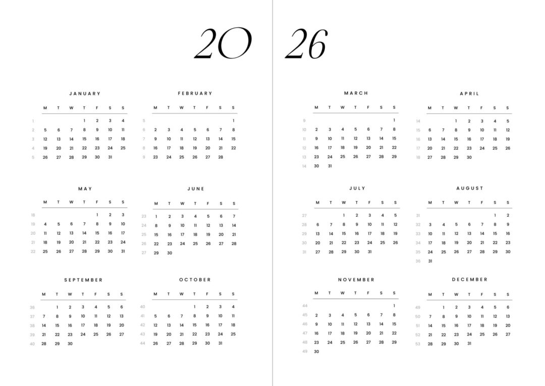 Cozy Planner 2026 – Coffee – "You are made of magic." (preorder) - Image 2